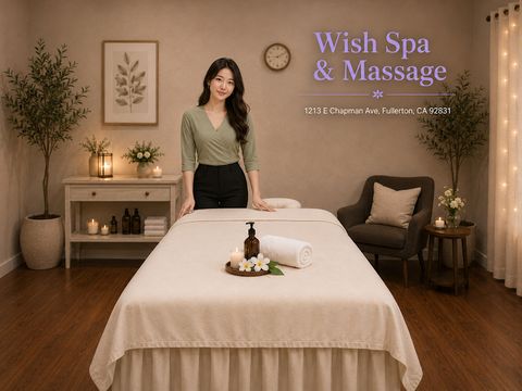 Wish Spa & Massage, massage spa in Fullerton, CA